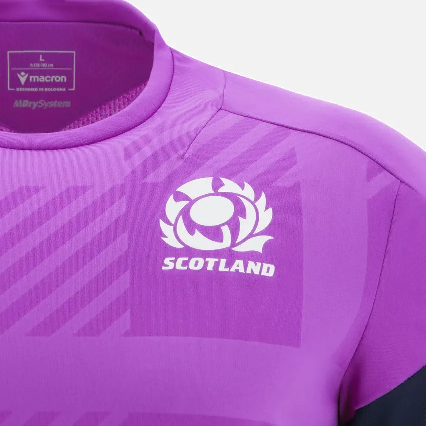 Scottish Rugby 2025/26 Purple Training Tee Scottish Rugby 2025/26 Purple Training Tee