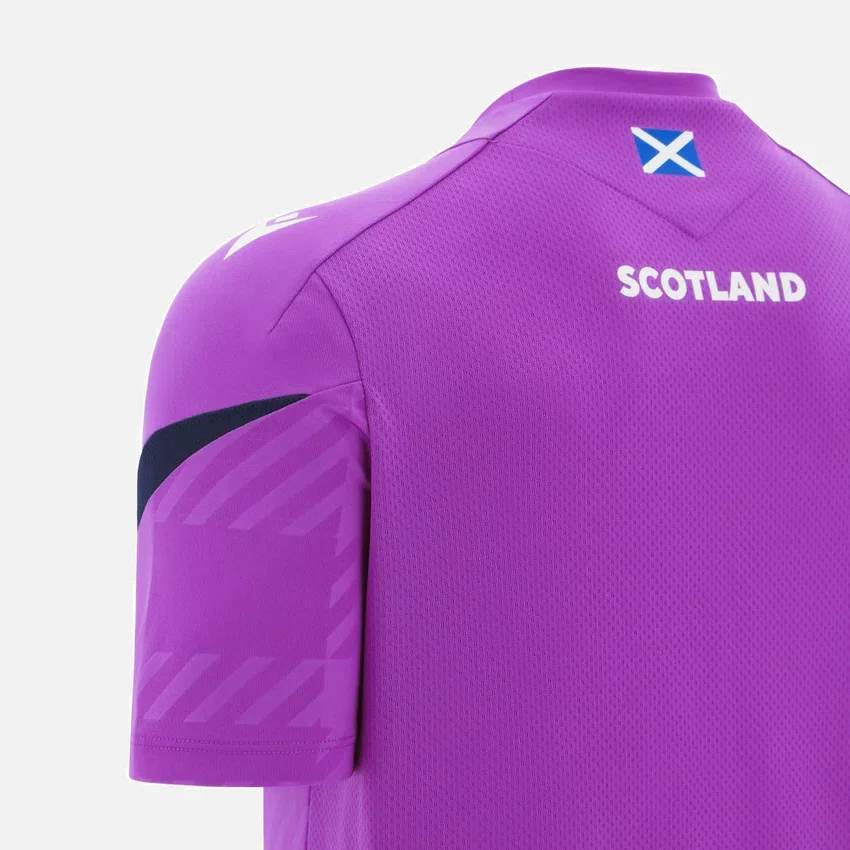 Scottish Rugby 2025/26 Purple Training Tee Scottish Rugby 2025/26 Purple Training Tee