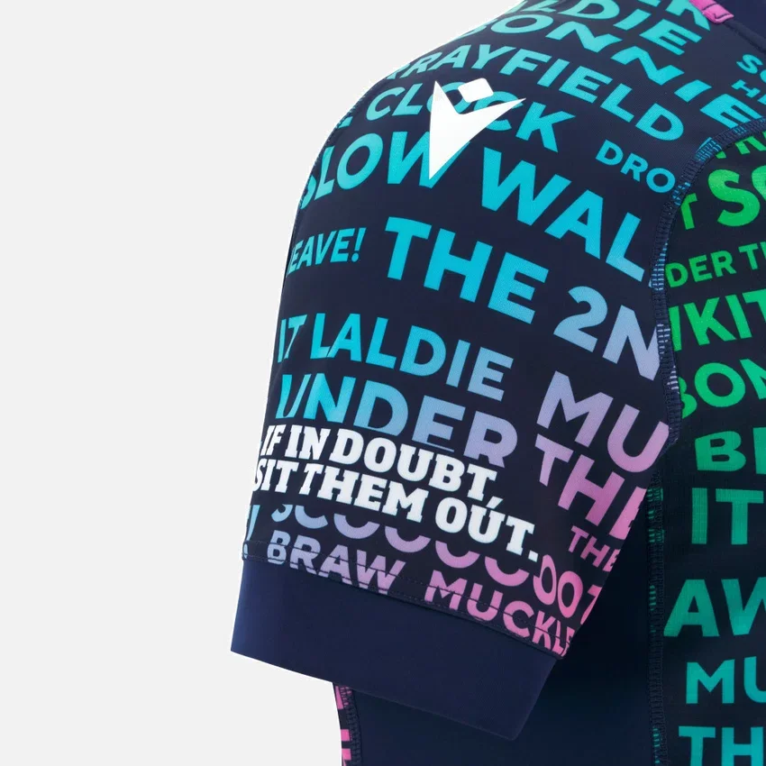Scottish Rugby 2025/26 Words Training Jersey Scottish Rugby 2025/26 Words Training Jersey