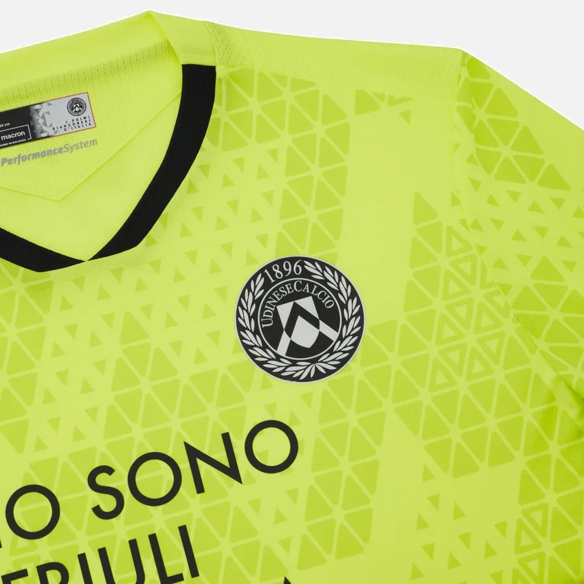 Udinese Calcio 2025/26 Adults’ Goalkeeper’s Home Match Shirt Udinese Calcio 2025/26 Adults’ Goalkeeper’s Home Match Shirt