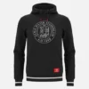 Unibo Collection Black Brushed Hoodie Senior
