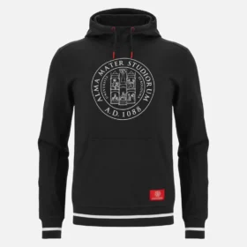 Unibo Collection Black Brushed Hoodie Senior Unibo Collection Black Brushed Hoodie Senior