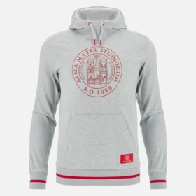 Unibo Collection Grey Melange Brushed Hoodie Senior Unibo Collection Grey Melange Brushed Hoodie Senior