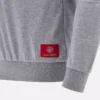 Unibo Collection Grey Melange Unbrushed Crewneck Sweatshirt Senior