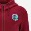 West Indies Cricket 2025/26 Adults’ Full Zip Travel Top
