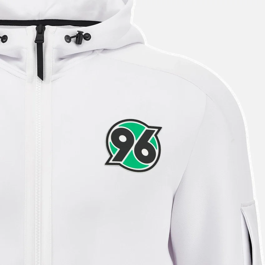 White Hannover 96 2025/26 Anthem Athleisure Jacket White Hannover 96 2025/26 Anthem Athleisure Jacket