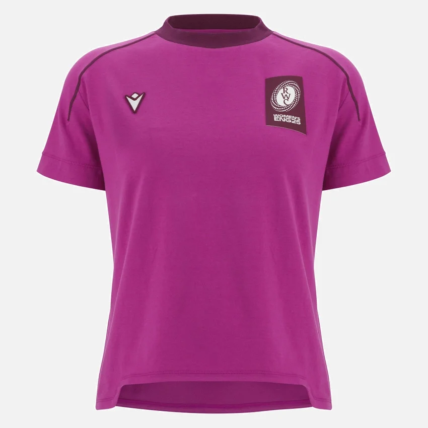 Women’s Rugby World Cup 2025 Athleisure Adults’ Cotton Shirt Women’s Rugby World Cup 2025 Athleisure Adults’ Cotton Shirt