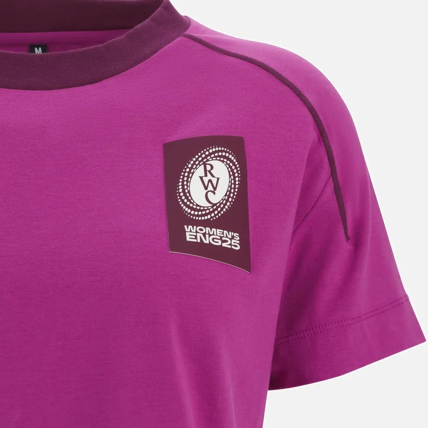 Women’s Rugby World Cup 2025 Athleisure Adults’ Cotton Shirt Women’s Rugby World Cup 2025 Athleisure Adults’ Cotton Shirt