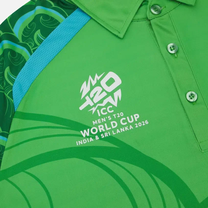 World Cup 2026 Ireland Cricket Team T-20 Junior Long-Sleeve Match Shirt World Cup 2026 Ireland Cricket Team T-20 Junior Long-Sleeve Match Shirt