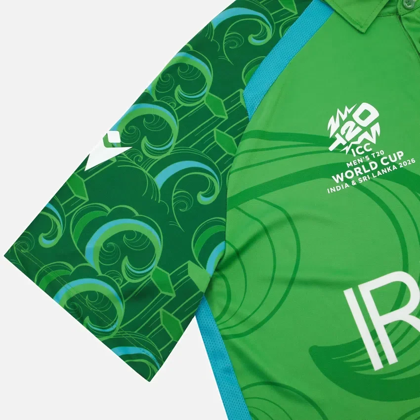 World Cup 2026 Ireland Cricket Team T-20 Junior Match Shirt World Cup 2026 Ireland Cricket Team T-20 Junior Match Shirt