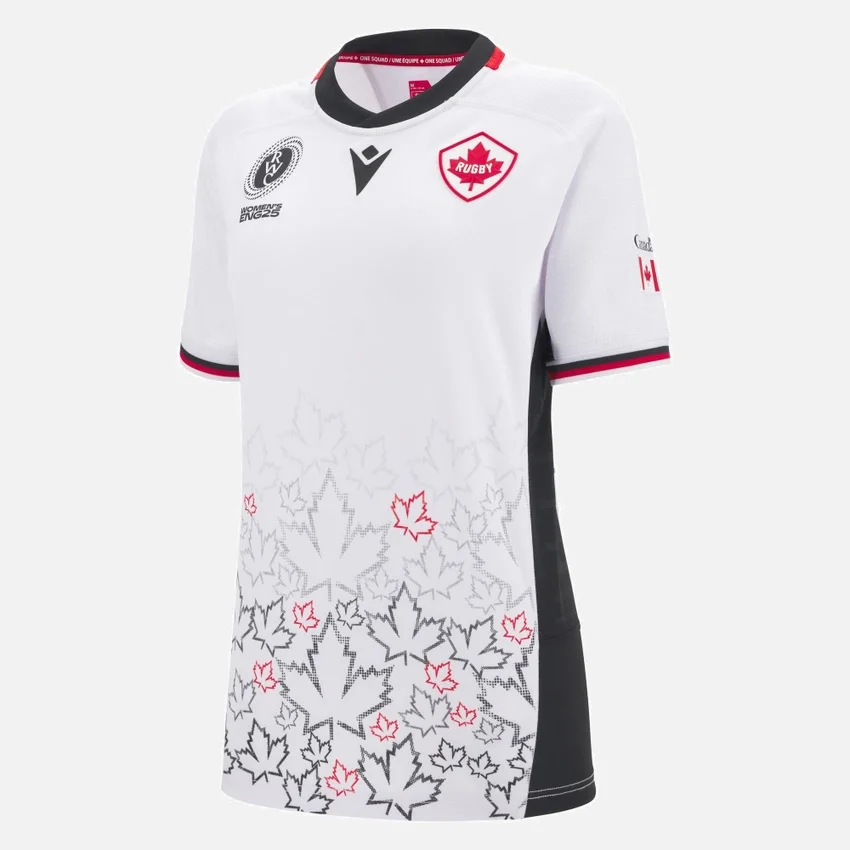 WRWC 2025 Canada Rugby Woman Away Replica Shirt WRWC 2025 Canada Rugby Woman Away Replica Shirt