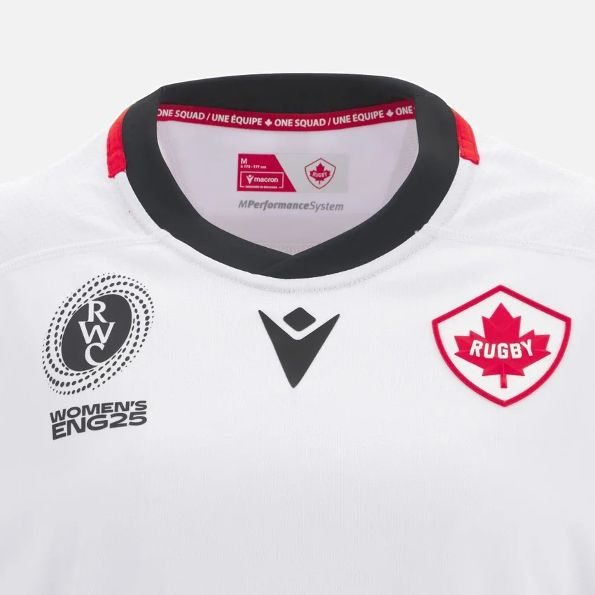 WRWC 2025 Canada Rugby Woman Away Replica Shirt WRWC 2025 Canada Rugby Woman Away Replica Shirt