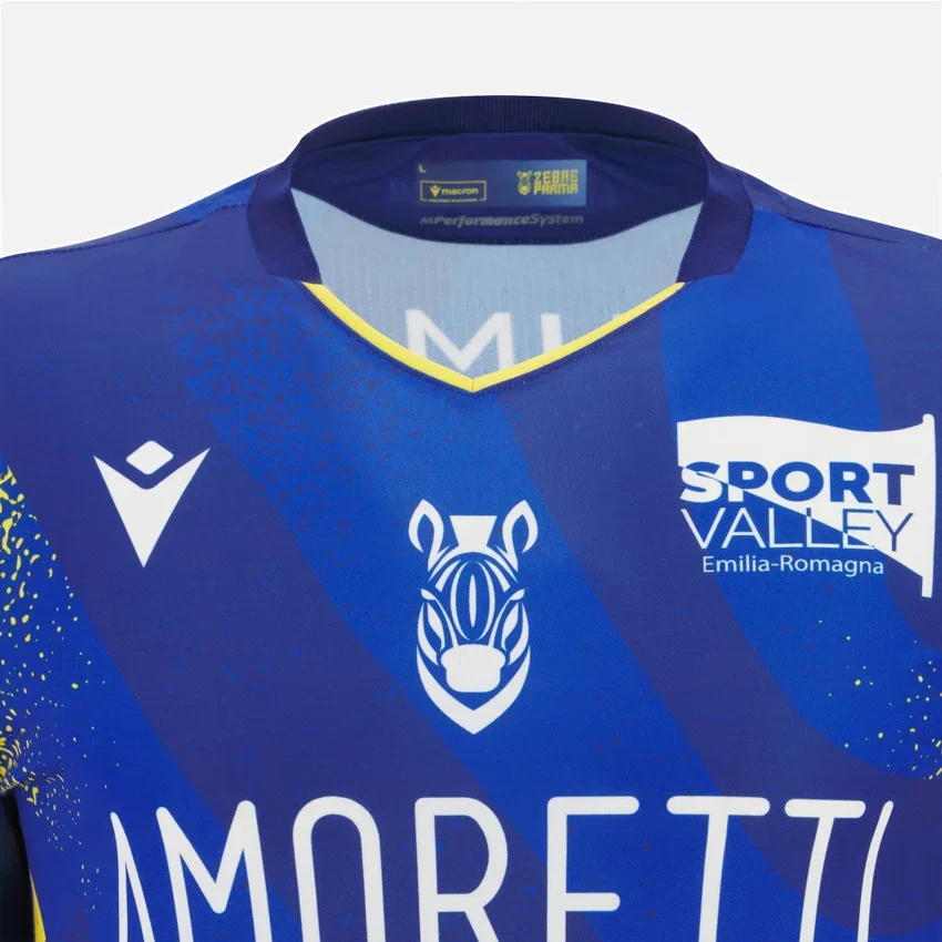 Zebre Parma 2025/26 Adults’ Home Replica Shirt Zebre Parma 2025/26 Adults’ Home Replica Shirt